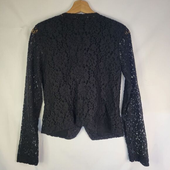 Massimo Black Lace Women's Jacket - Picture 6 of 11
